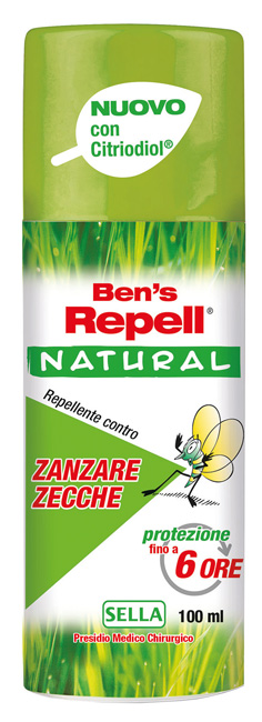 BENS REPELL NATURAL 100 ML - Pharmaleader