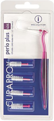 CURAPROX CPS PERIO CPS 406 CON 5 SCOVOLINI + SUPPORTO - Pharmaleader