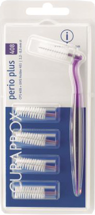 CURAPROX CPS PERIO CPS 408 CON 5 SCOVOLINI + SUPPORTO - Pharmaleader
