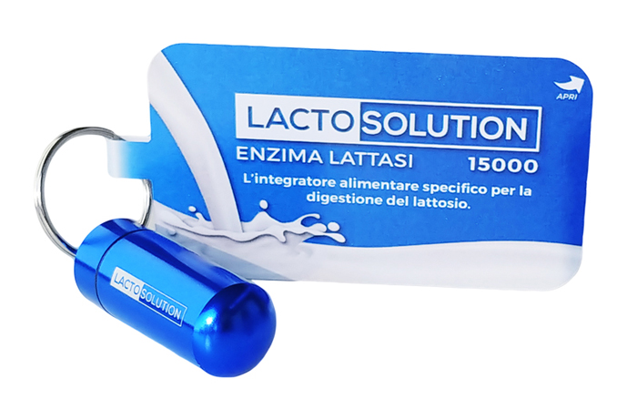 LACTOSOLUTION 15000 15 COMPRESSE CON PORTAPILLOLE - Pharmaleader