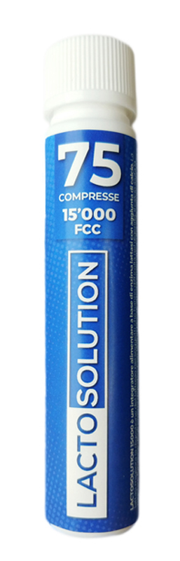 LACTOSOLUTION 15000 75 COMPRESSE - Pharmaleader