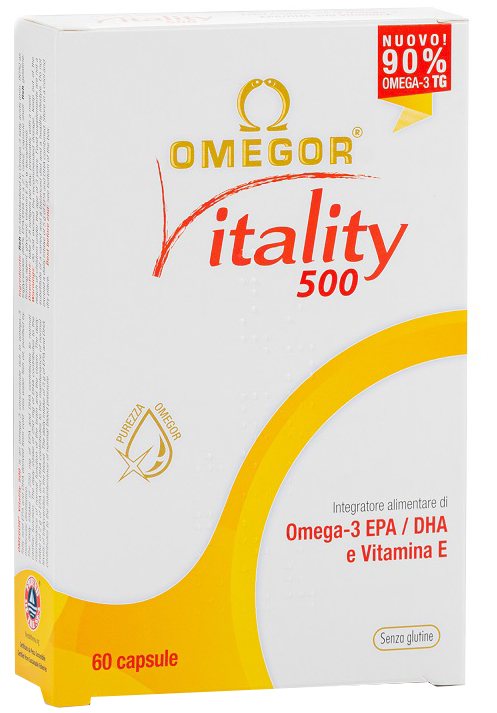 OMEGOR VITALITY 500 60 CAPSULE - Pharmaleader