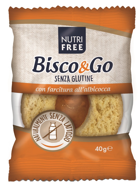 NUTRIFREE BISCO&GO CON FARCITURA ALL'ALBICOCCA 40 G - Pharmaleader