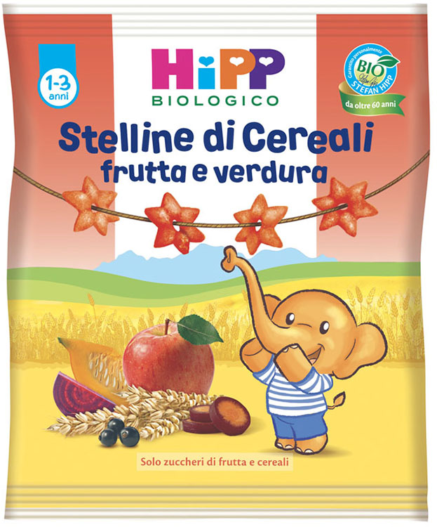 HIPP BIO STELLINE FRUTTA VERDURA 30 G - Pharmaleader
