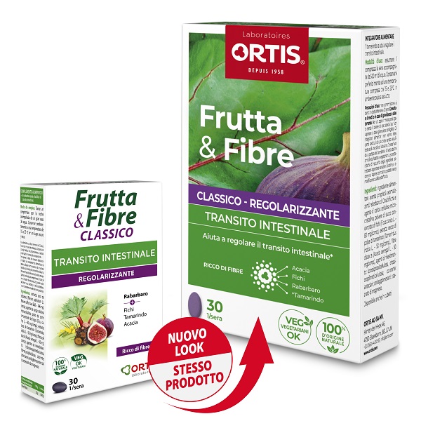 FRUTTA & FIBRE CLASSICO 30 COMPRESSE - Pharmaleader