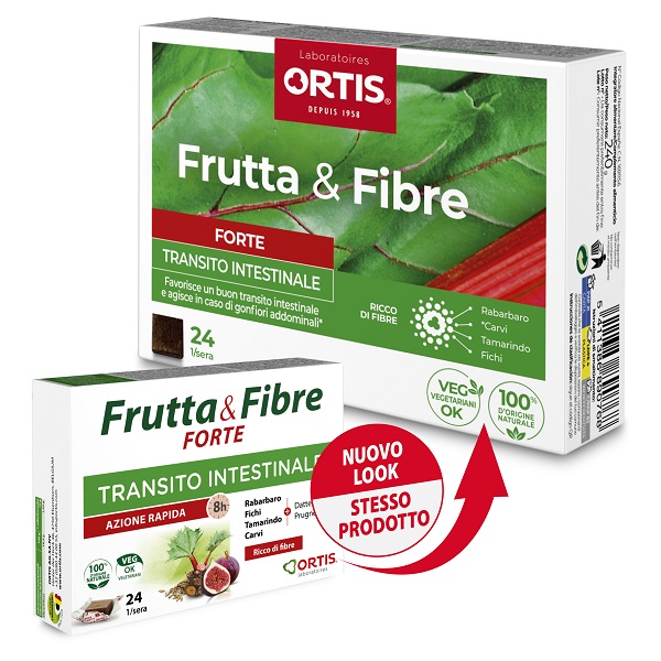 FRUTTA & FIBRE FORTE 24 CUBETTI - Pharmaleader