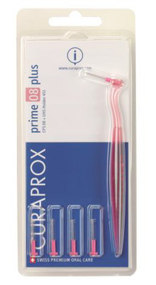 CURAPROX CPS PRIME CPS 08 CON 5 SCOVOLINI + SUPPORTO - Pharmaleader