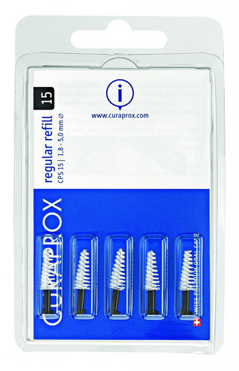 CURAPROX CPS REGULAR CPS 15 CON 5 SCOVOLINI + SUPPORTO - Pharmaleader
