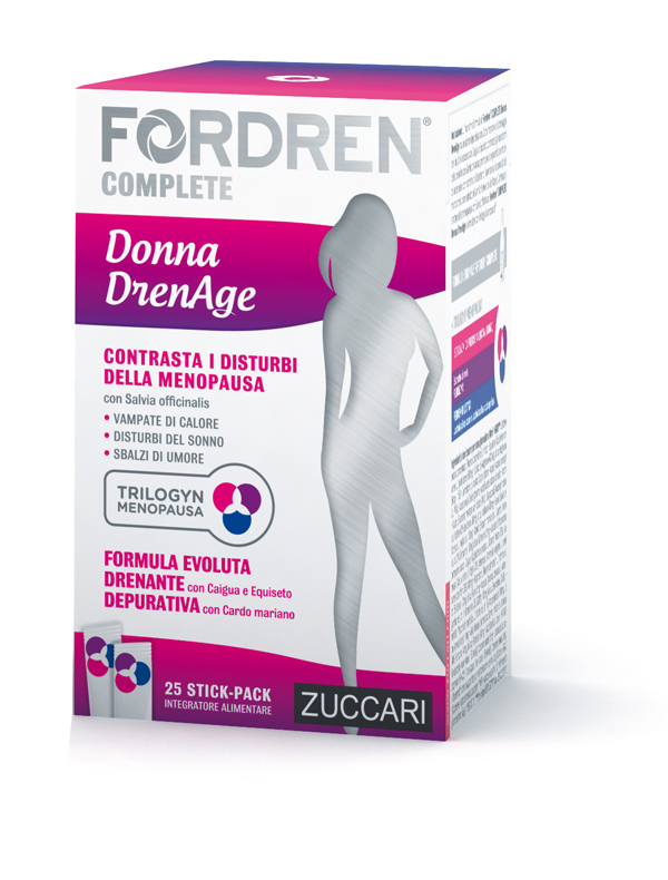 FORDREN COMPLETE DONNA DRENAGE 25 STICKPACK DA 10 ML - Pharmaleader