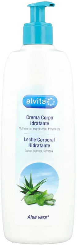 ALVITA CREMA CORPO IDRATANTE ALOE VERA 400 ML - Pharmaleader