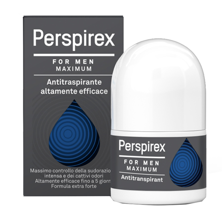 PERSPIREX FOR MEN MAXIMUM ANTITRASPIRANTE ROLL ON 20 ML - Pharmaleader