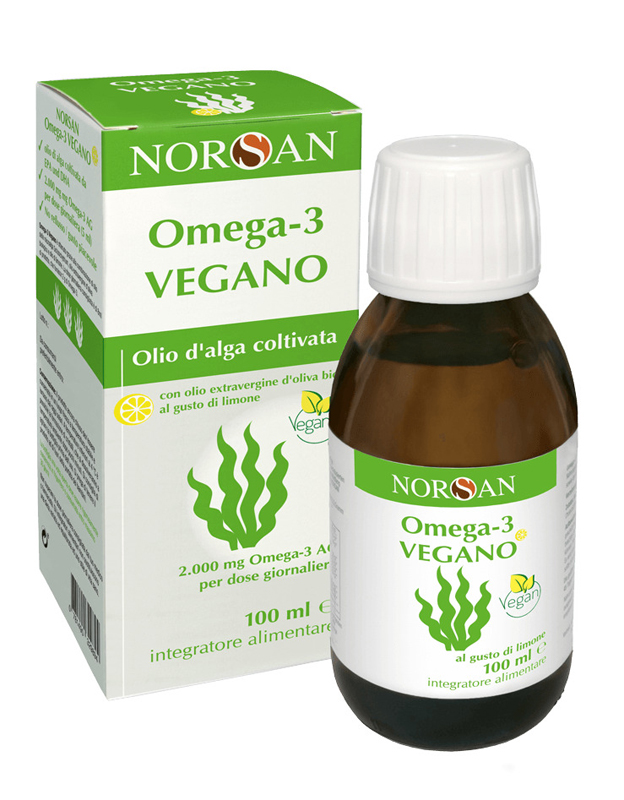 NORSAN OMEGA 3 VEGANO 100 ML AL GUSTO DI LIMONE - Pharmaleader