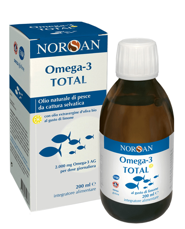 NORSAN OMEGA 3 TOTAL 200 ML GUSTO LIMONE - Pharmaleader