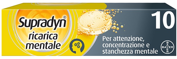 SUPRADYN RICARICA MENTALE 10 COMPRESSE - Pharmaleader