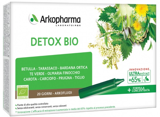 ARKOFLUIDI DETOX BIO 20 FIALE - Pharmaleader