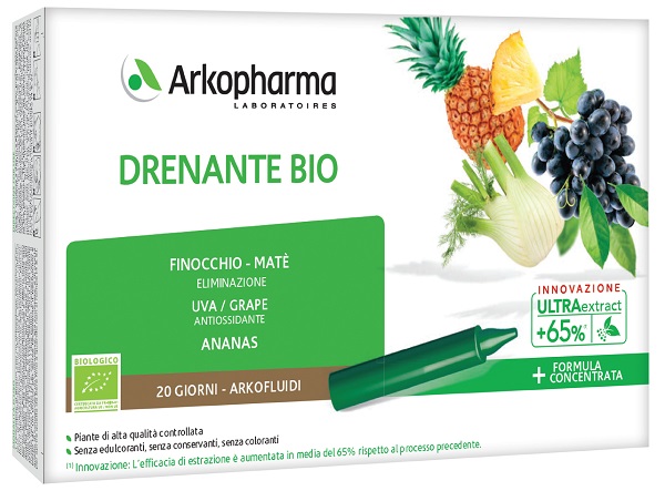 ARKOFLUIDI DRENANTE BIO 20 FIALE - Pharmaleader