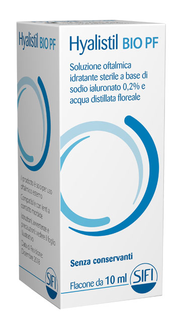 GOCCE OCULARI HA 0,2% E ACQUE DISTILLATE HYALISTIL BIO PF FRUTTI ROSSI 10 ML - Pharmaleader