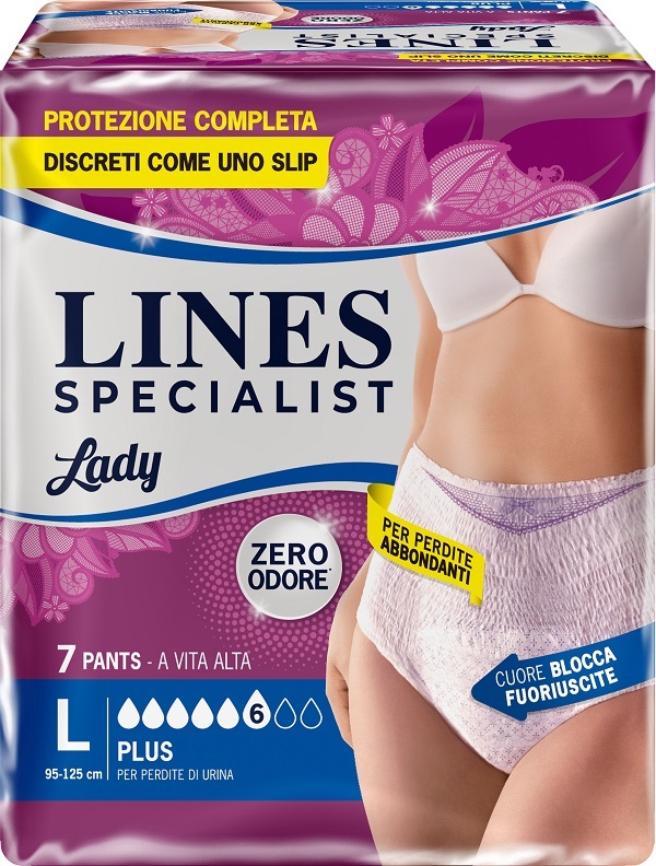 LINES SPECIALIST PANTS LADY PLUS L FARMA 7 PEZZI - Pharmaleader