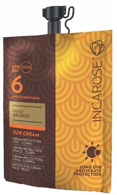 INCAROSE MAXI BRONZE SUN CREAM SPF6 50 ML - Pharmaleader
