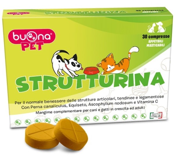 BUONAPET STRUTTURINA 30 COMPRESSE - Pharmaleader