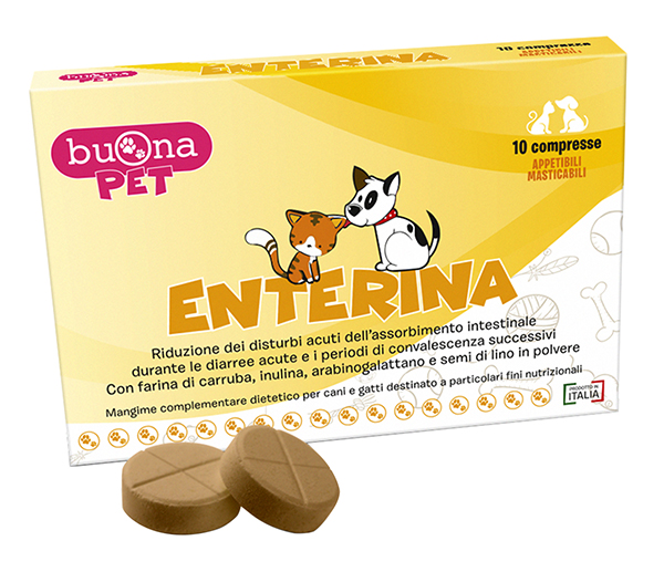 BUONAPET ENTERINA 10 COMPRESSE - Pharmaleader