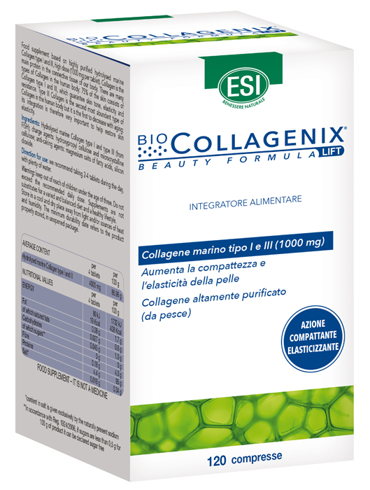 ESI BIOCOLLAGENIX 120 COMPRESSE - Pharmaleader