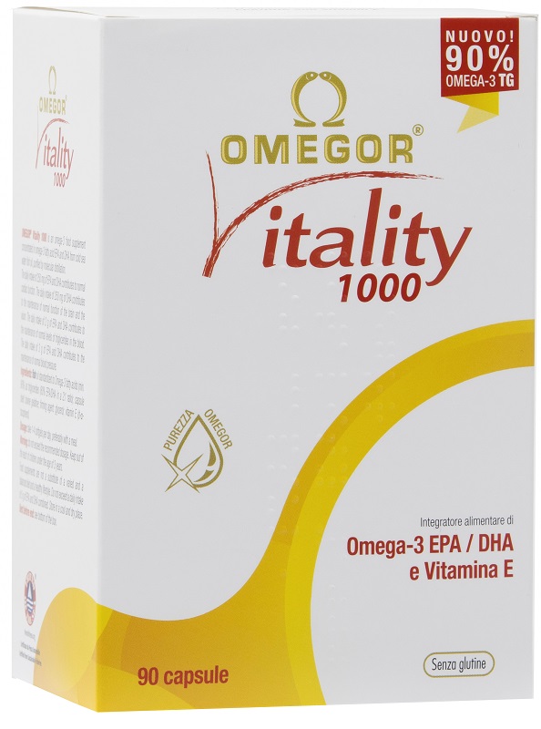 OMEGOR VITALITY 1000 90 CAPSULE - Pharmaleader