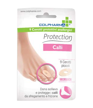 CEROTTO PROTETTIVO ANALLERGICO CALLI COLPHARMA 9 PEZZI - Pharmaleader