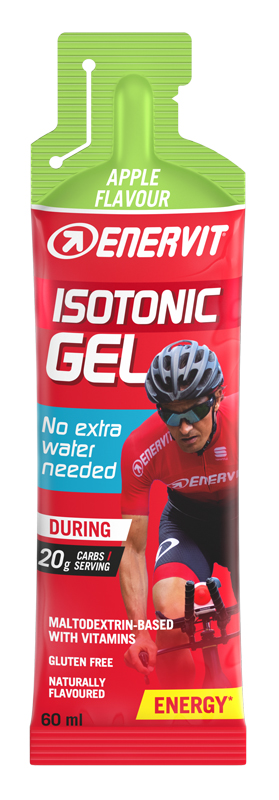 ENERVIT SPORT ISOTONICGEL APPLE 60 ML - Pharmaleader