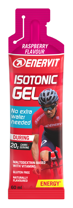 ENERVIT SPORT ISOTONICGEL RASPBERRY 60 ML - Pharmaleader