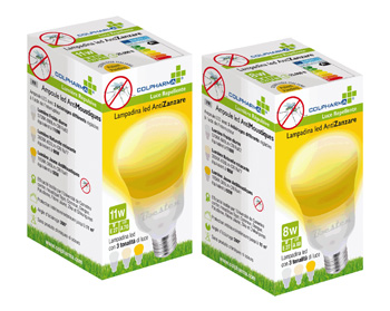 COLPHARMA LAMPADINA LED ANTIZANZARA 8 WATT - Pharmaleader