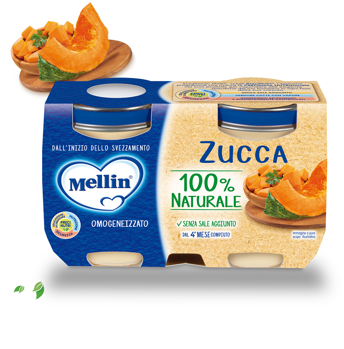 OMOGENEIZZATO ZUCCA 2 X 125 G - Pharmaleader