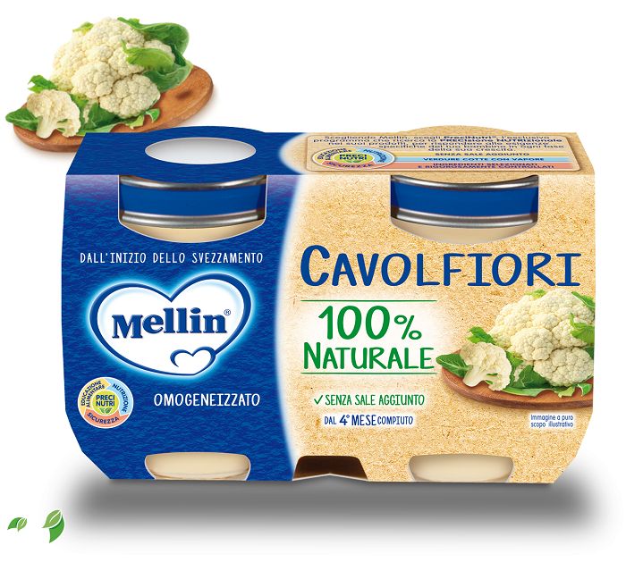 OMOGENEIZZATO CAVOLFIORE 2 X 125 G - Pharmaleader