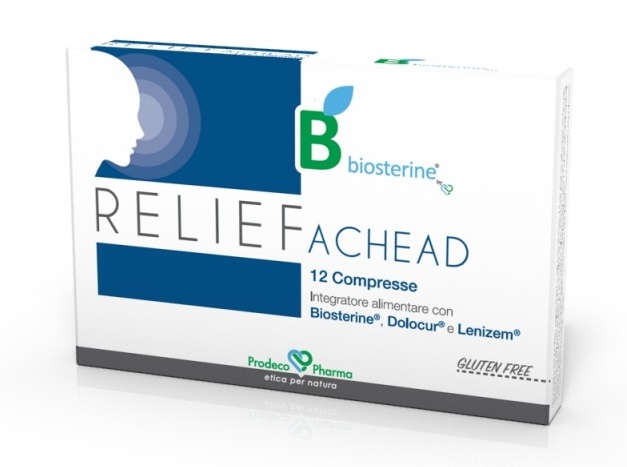 BIOSTERINE RELIEF ACHEAD 12 COMPRESSE - Pharmaleader