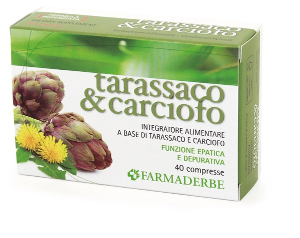TARASSACO & CARCIOFO 40 COMPRESSE - Pharmaleader