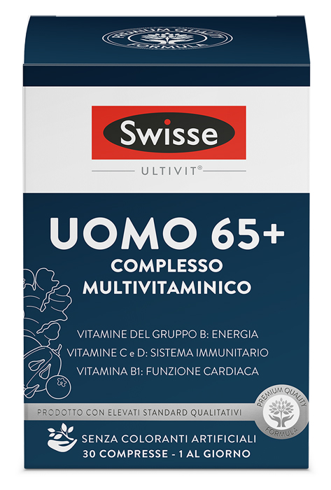 SWISSE UOMO 65+ COMPLESSO MULTIVITAMINICO 30 COMPRESSE - Pharmaleader