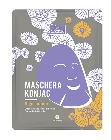 BIO ESSENZE MASCHERA KONJAC RIGENERANTE PER TUTTI I TIPI DI PELLE - Pharmaleader