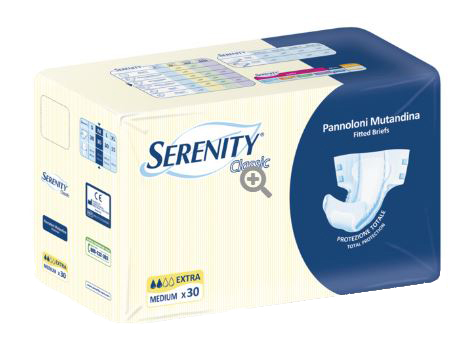SERENITY PANNOLONE A MUTANDINA CLASSIC EXTRA XL 15 PEZZI - Pharmaleader