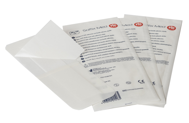 CEROTTO IN STRISCE PIC SOFFIX MED 30X10 CM S STERILE 10X30 CM 1 PEZZO - Pharmaleader