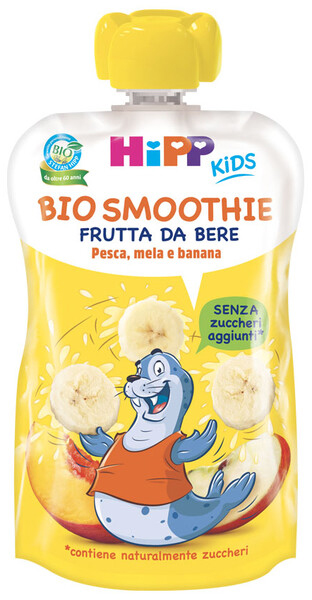 HIPP BIO SMOOTHIES MELA/BAN/PESCA 120 ML - Pharmaleader