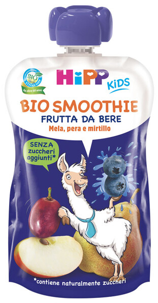 HIPP BIO SMOOTHIES MELA/PERA/MIRTILLO 120 ML - Pharmaleader