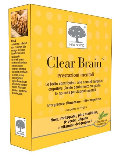 CLEAR BRAIN 120 COMPRESSE - Pharmaleader