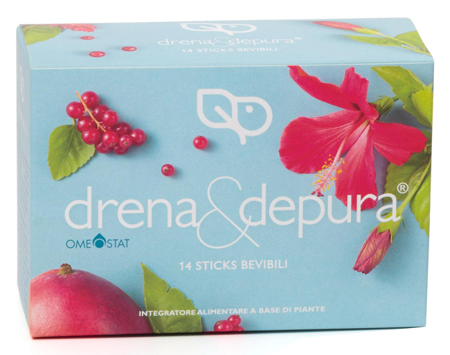 DRENA&DEPURA OMEOSTAT 14 STICK - Pharmaleader