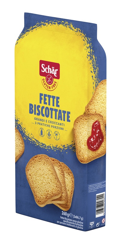 SCHAR FETTE BISCOTTATE 3 PORZIONI DA 86,7 G - Pharmaleader