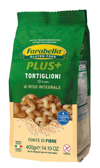 FARABELLA TORTIGLIONI RISO INTEGRALE 400 G - Pharmaleader