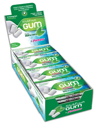 FORHANS GOMMA DA MASTICARE XYLI&FRESH GUM 12 CONFETTI - Pharmaleader
