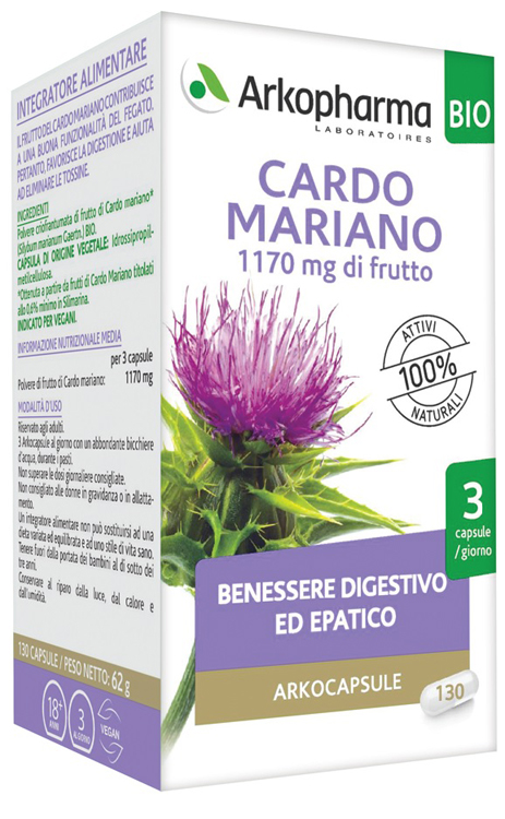 ARKO CAPSULE CARDO MARIANO BIO 130 CAPSULE - Pharmaleader