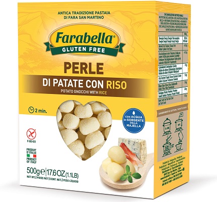 FARABELLA PERLE PATATE RISO 500 G - Pharmaleader
