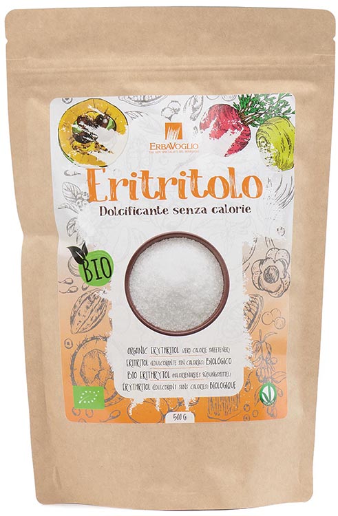 ERITRITOLO BIO 500 G - Pharmaleader
