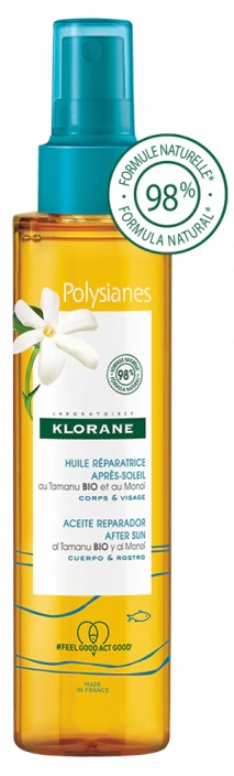 KLORANE OLIO RISTRUTTURANTE DOPOSOLE AL TAMANU E MONOI 150 ML - Pharmaleader